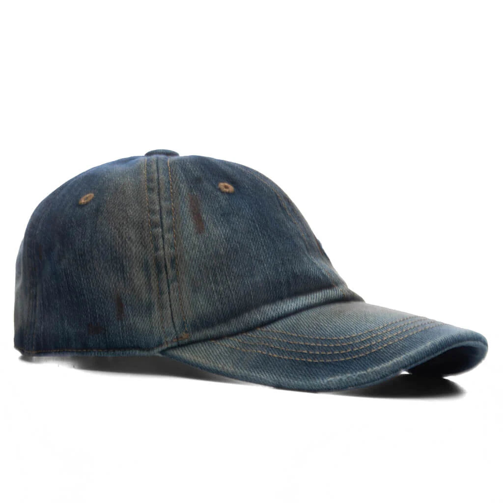 Denim Logo Cap Mid Blue