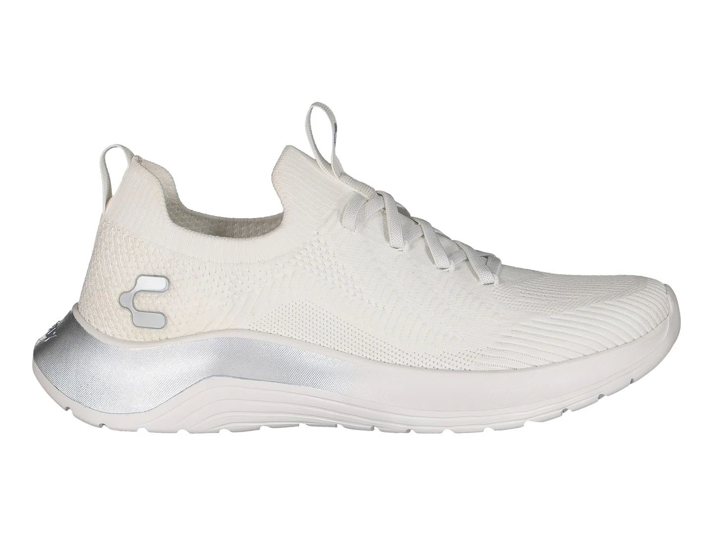 Tenis Charly Blanco y Plata para Mujer
