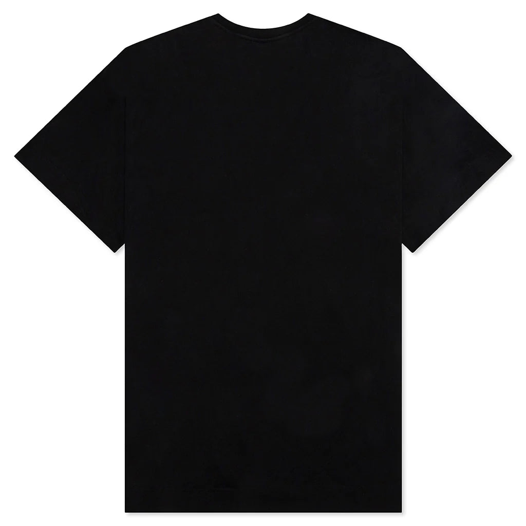 Varsity Logo Oversized T Shirt Black