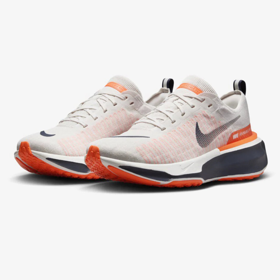 Nike Invincible Run 3 Laranja Branco