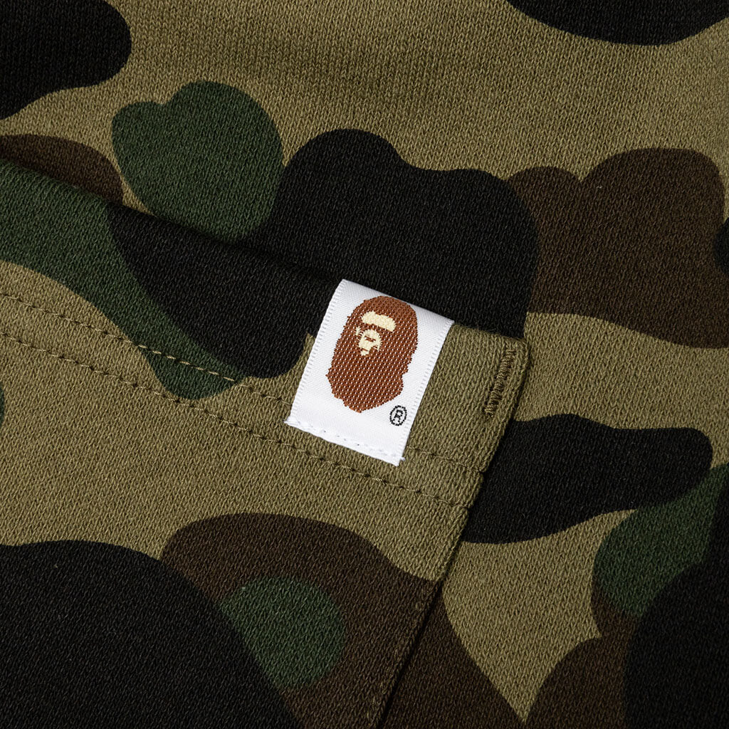 1st Camo Wide Fit Sweat Pants Green