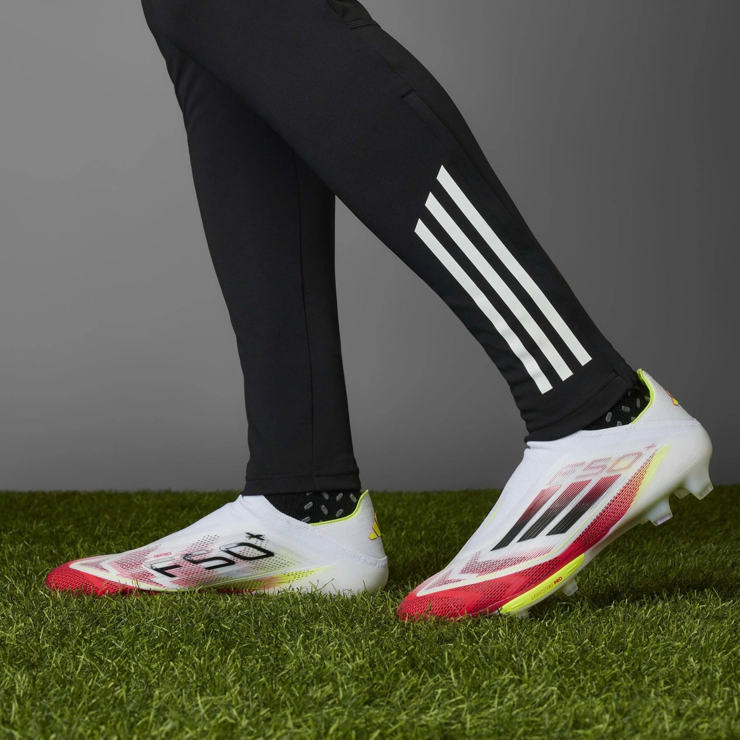 adidas F50 FG Mens Soccer Cleats White Black Yellow