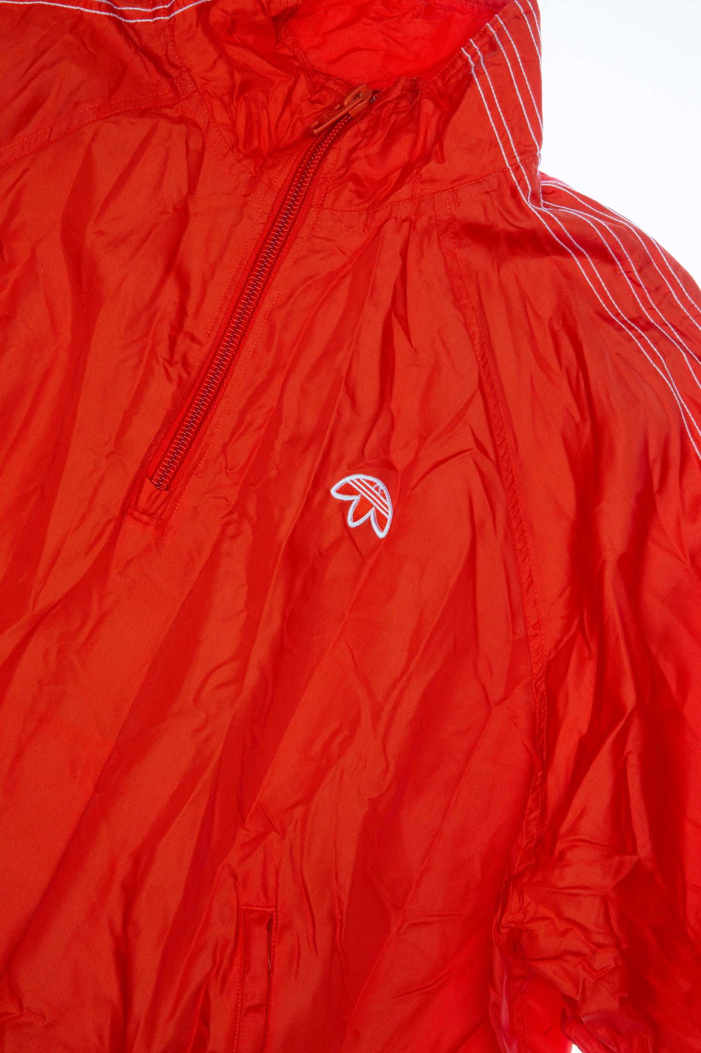 Alexander Wang Collection Mens Windbreaker Orange White