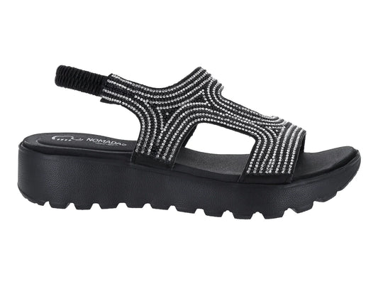 Sandalias Nomadas Negro para Mujer