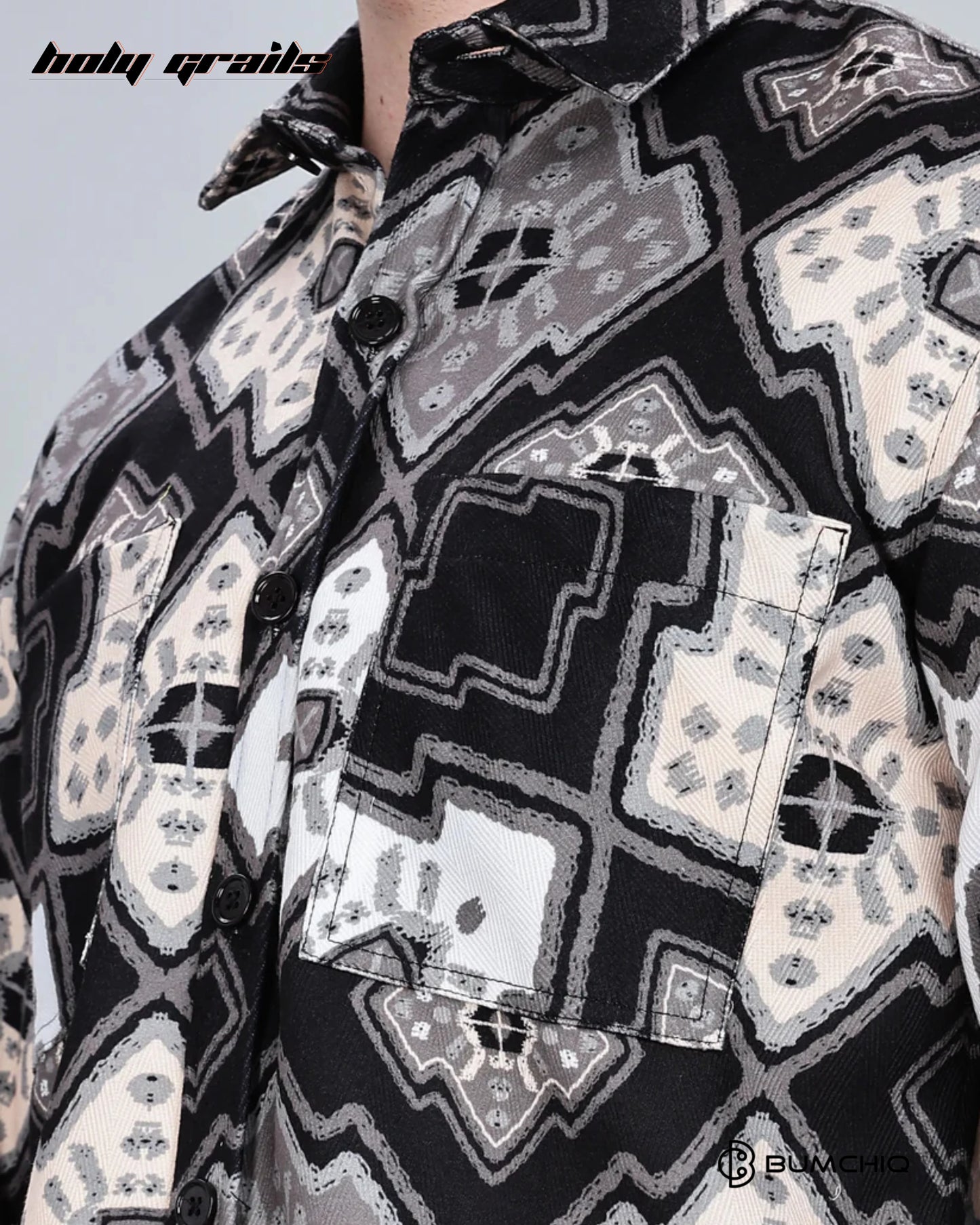 Enigmatic Brown Overshirt HG x Bumchiq