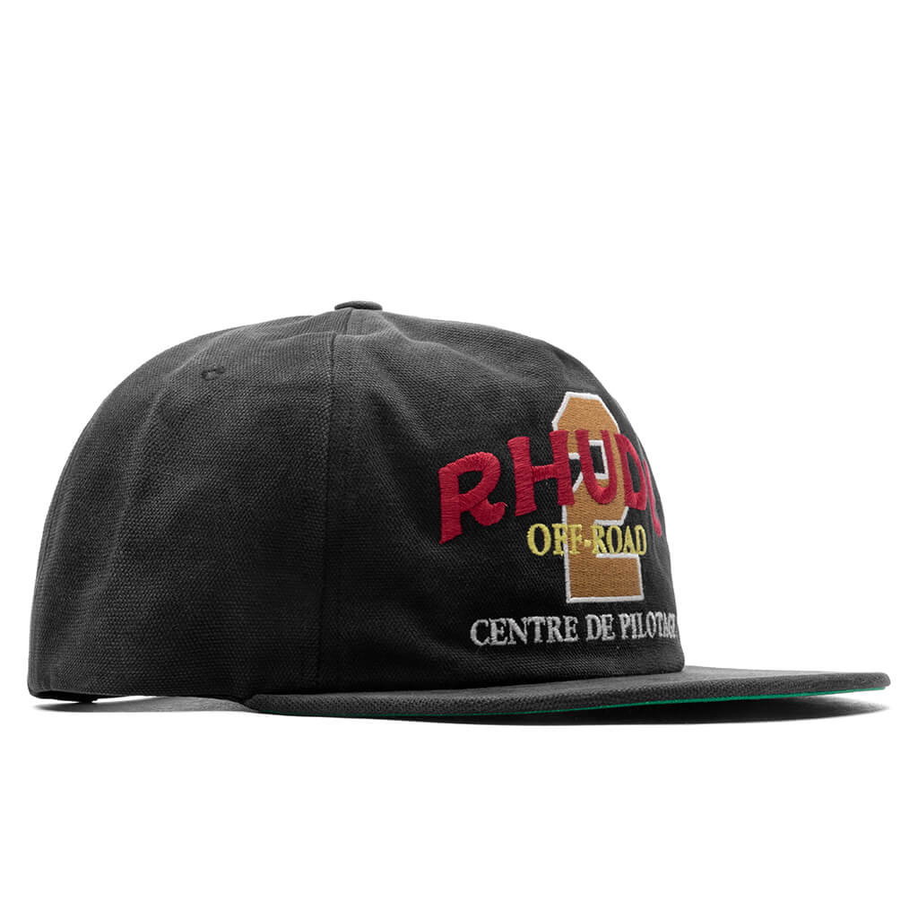 Off Road Washed Canvas Hat Black