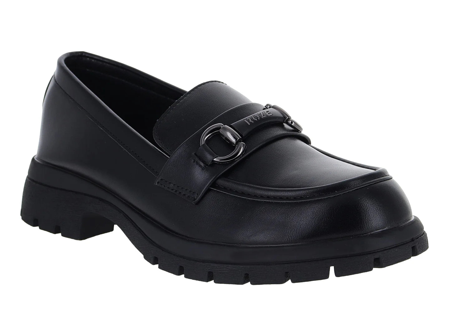 Mocasines Roze Negros con Plataforma para Mujer