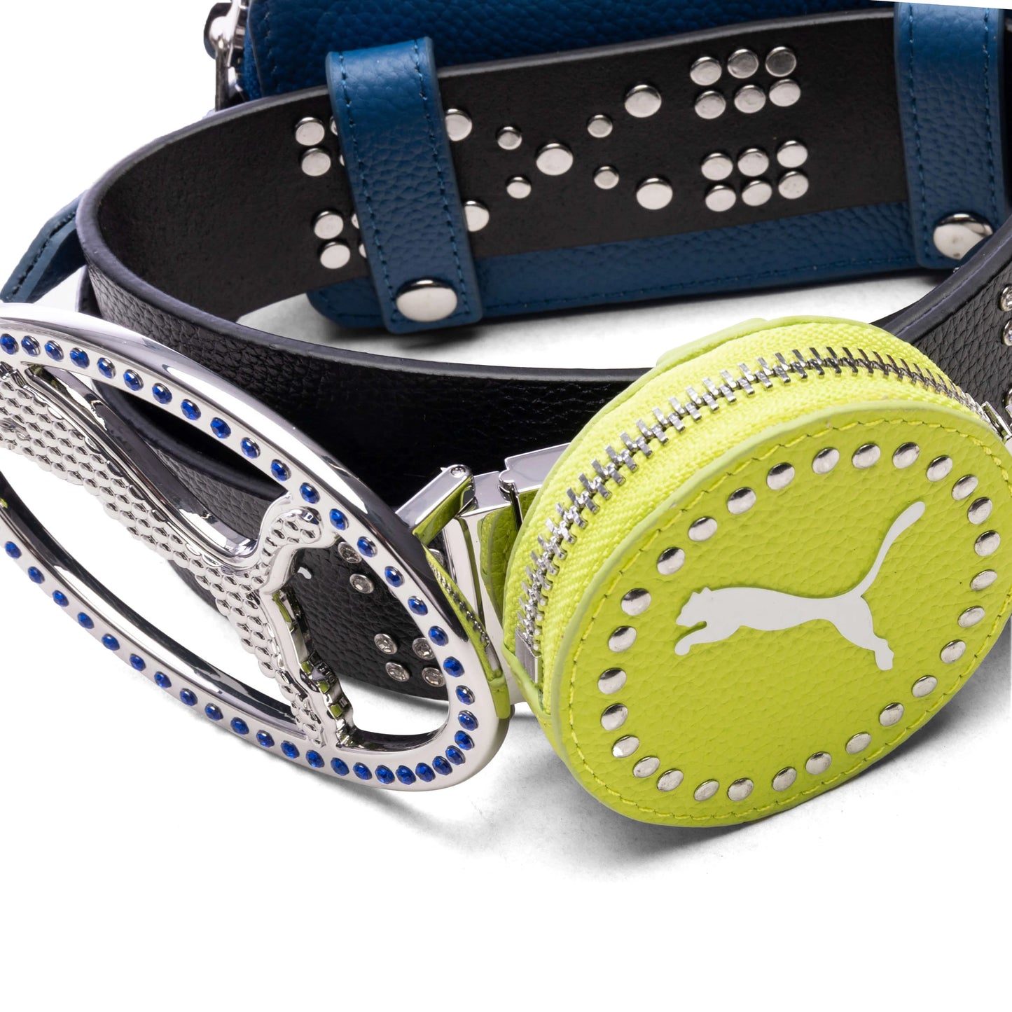 Puma x AAP Rocky Leather Belt Black