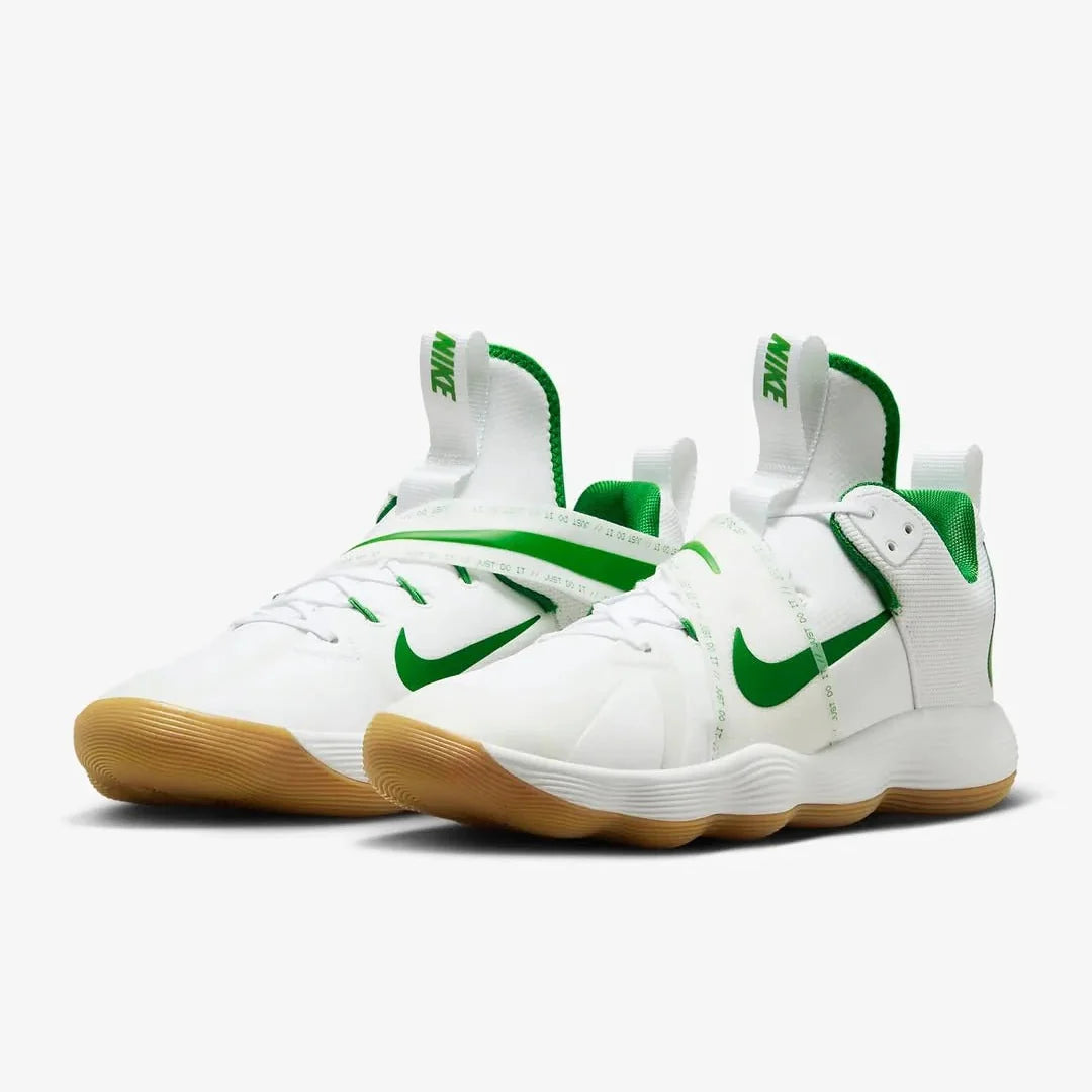 Tênis Nike React HyperSet 1 Vôlei Branco Verde