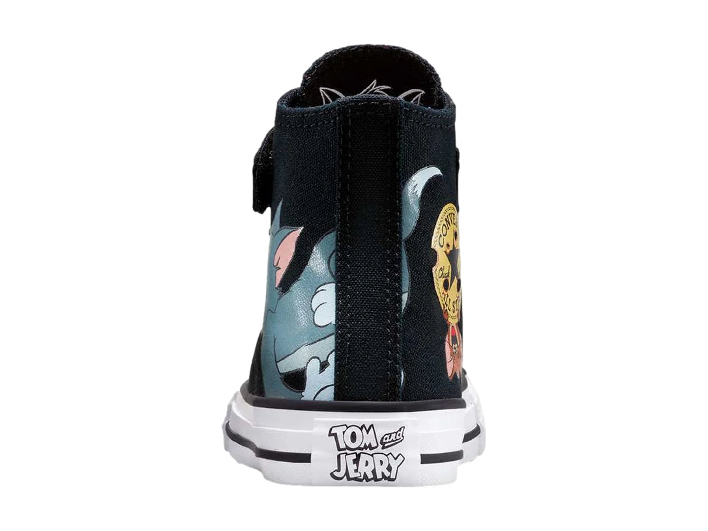 Tenis Converse Chuck Taylor All Star Hi Tom Jerry Negro para Niño