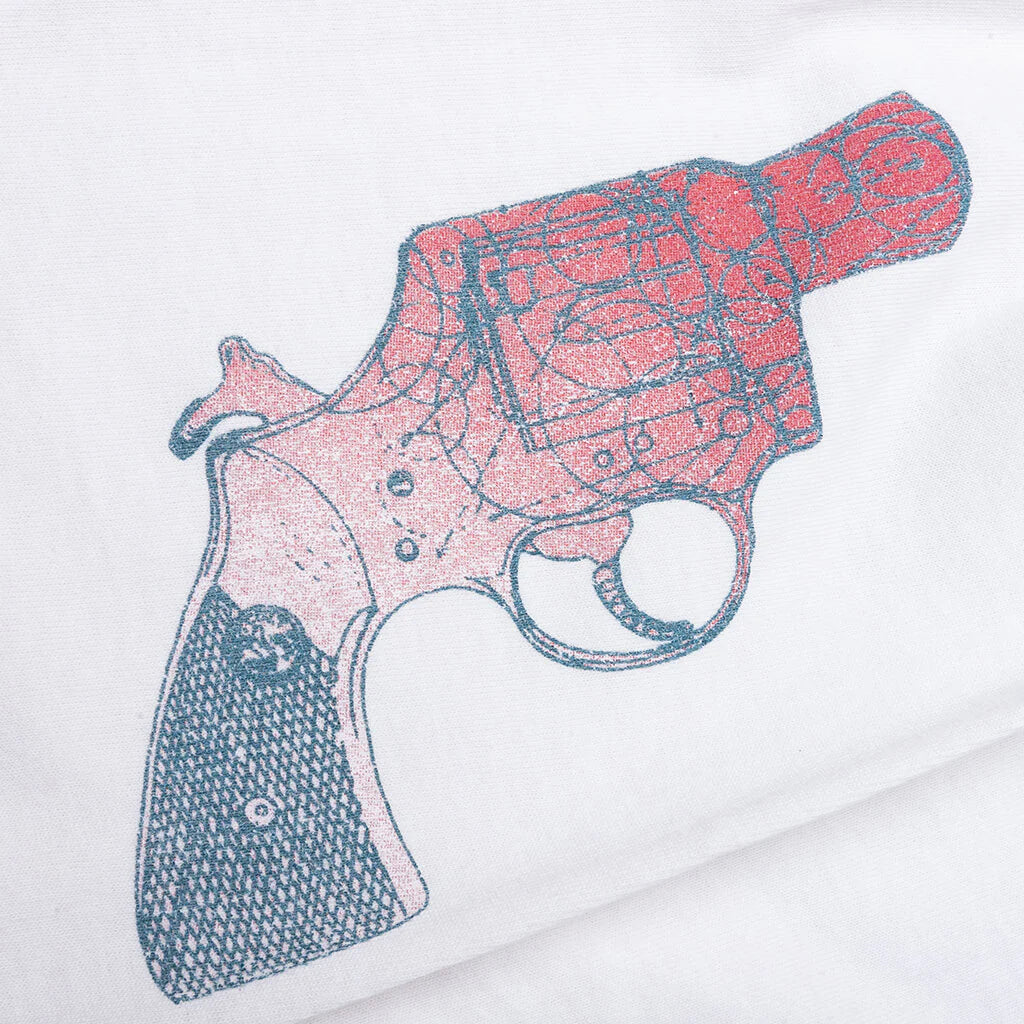 Saint M6 x Dr Woo Tattoo L S Tee White