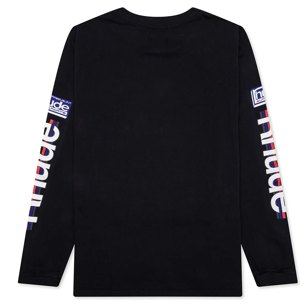 Petrol Patch L S Tee Vintage Black