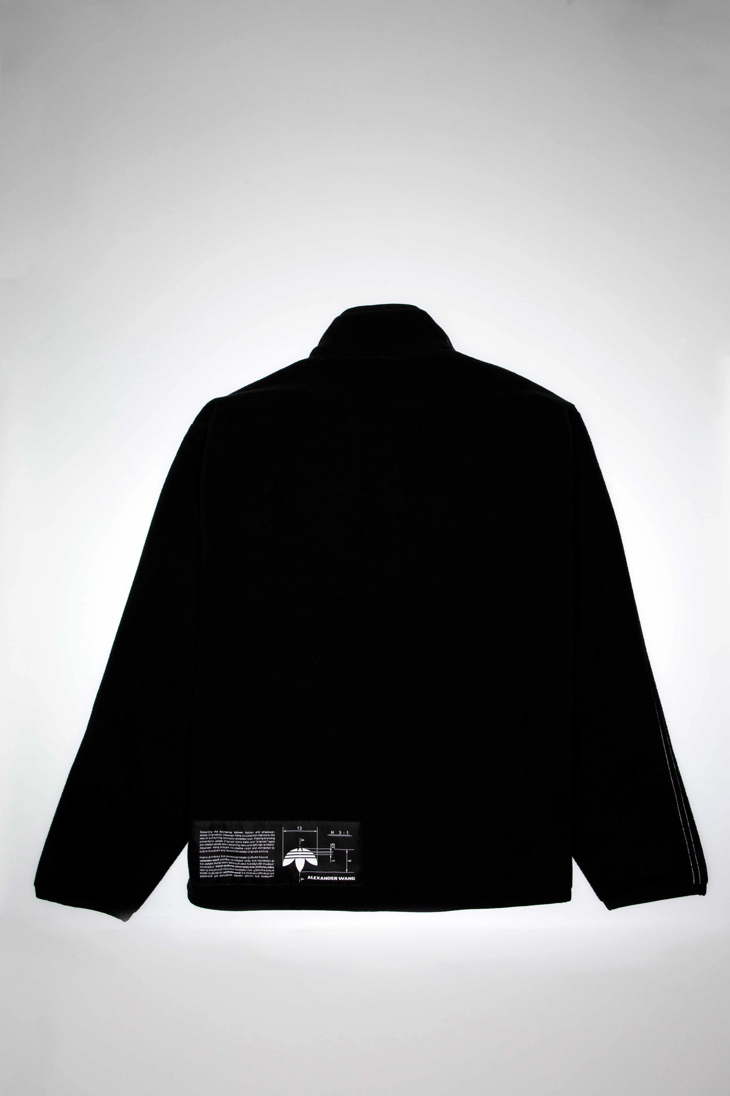 Alexander Wang X adidas Collection AW Polar Half Zip Mens Jacket Black Black