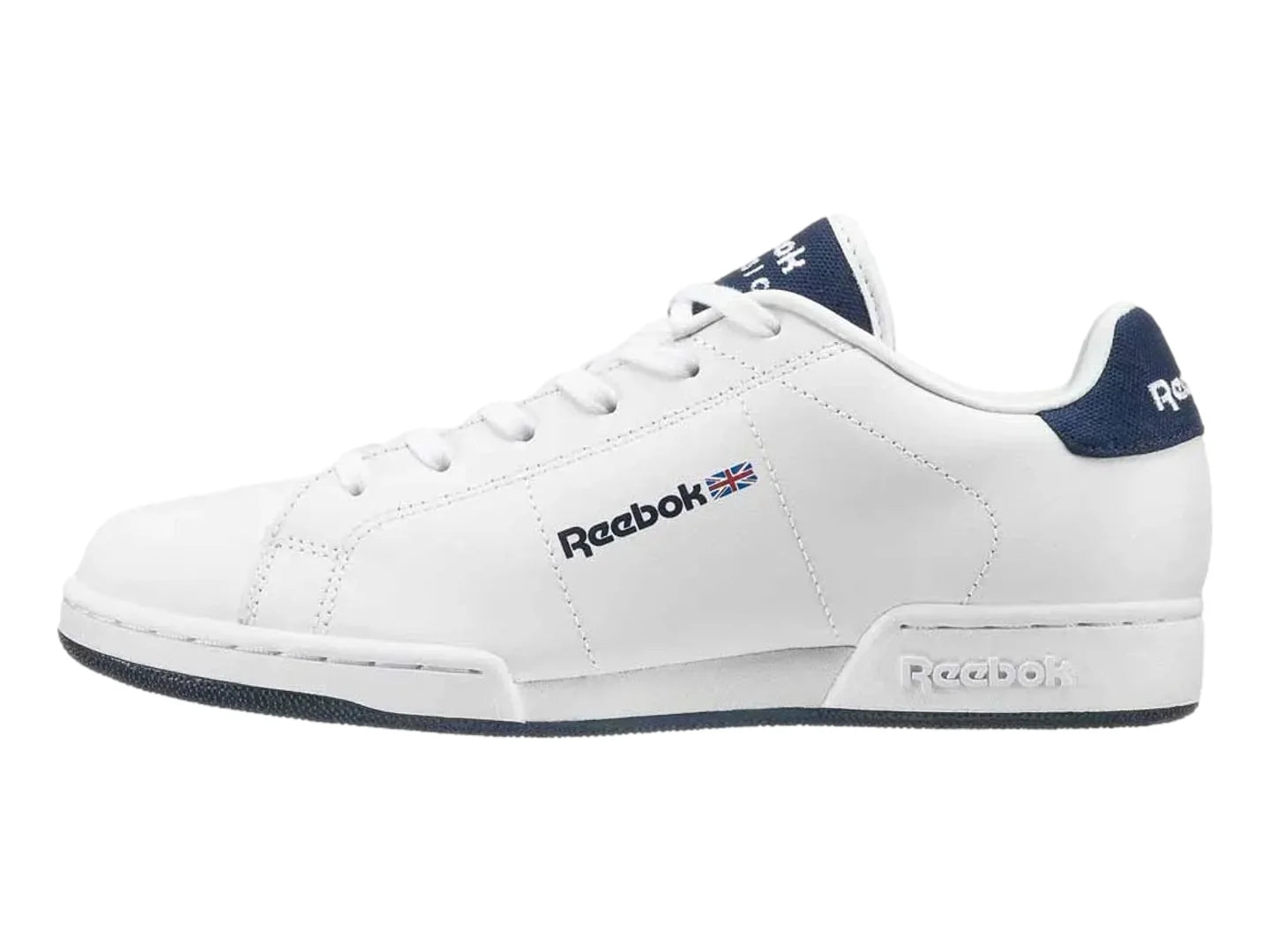 Tenis Reebok NPC II SYN Blanco y Azul para Hombre