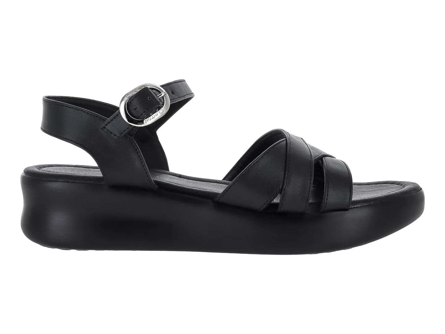 Sandalias Clinton Negro para Mujer