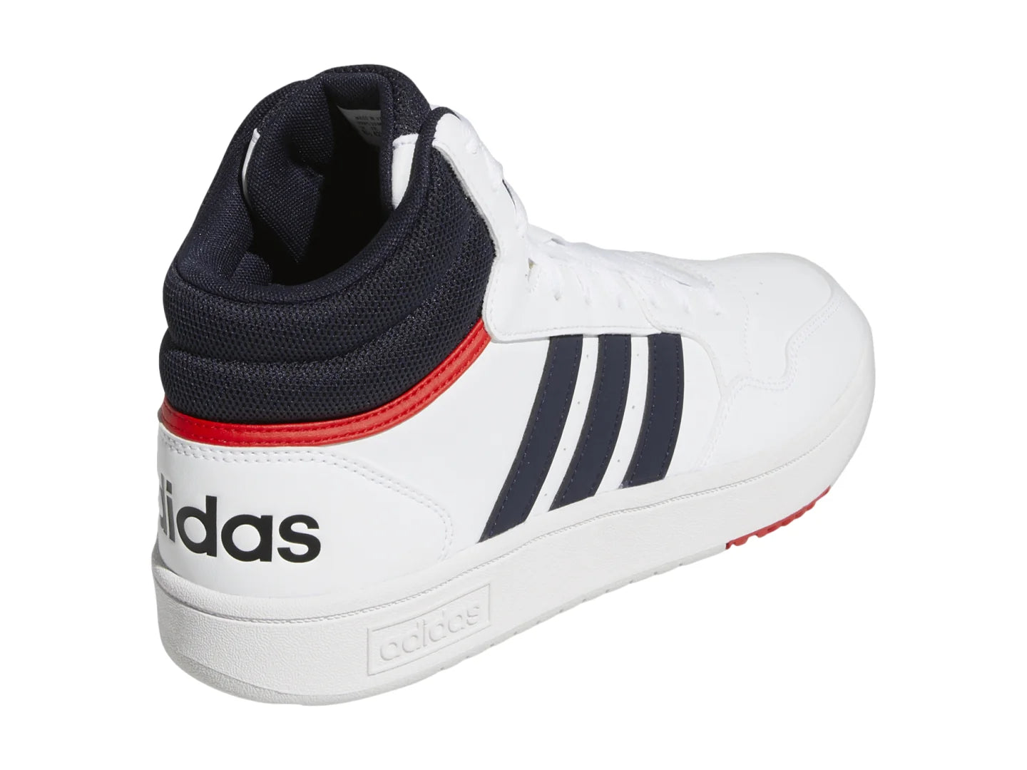 Tenis Adidas Hoops 30 Mid Blanco y Azul para Hombre