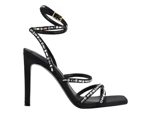 Sandalias de Tacón Guess Negro para Mujer