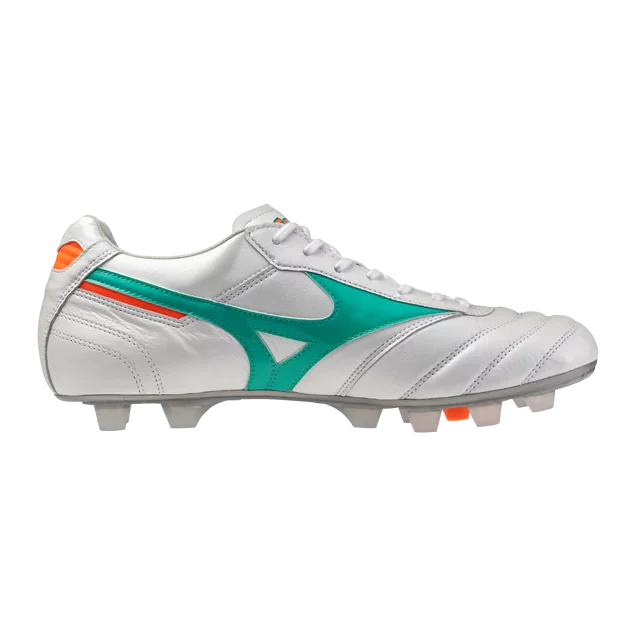 Mizuno Morelia II Japan FG Mens Soccer Cleats White Arcadia