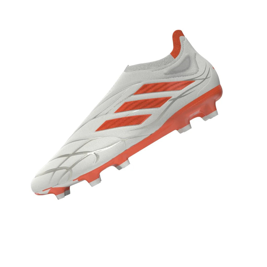 adidas Copa Pure FG Firm Ground Soccer Cleats White Solar Orange