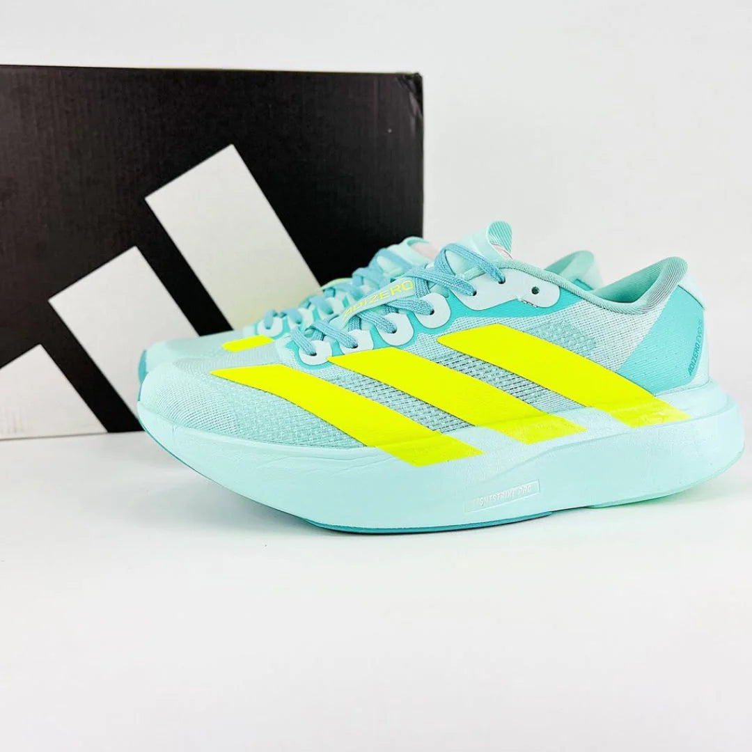 Adidas Adizero EVO SL Semi Flash Aqua Lucid Lemon Mint Ton