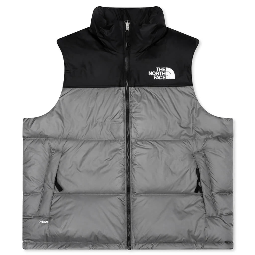 1996 Retro Nuptse Vest Smoked Pearl