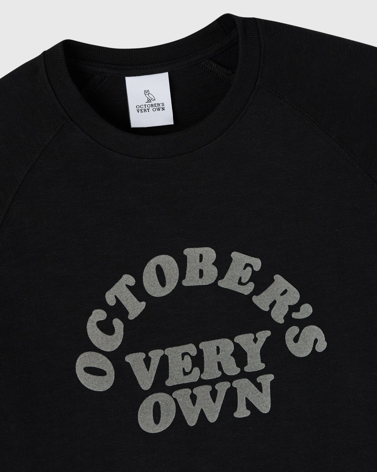 Cooper Arch Slub Raglan Tee Black