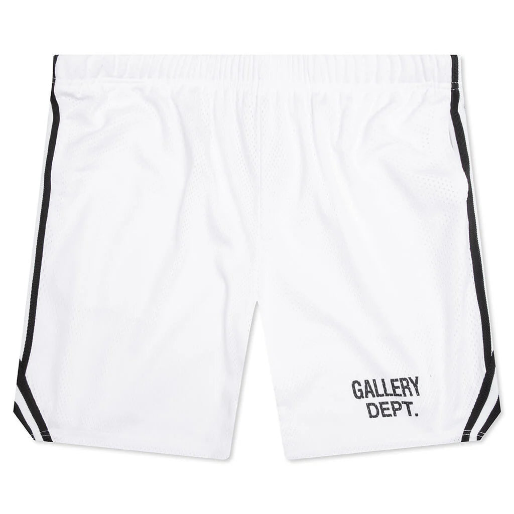 Venice Court Shorts White Black