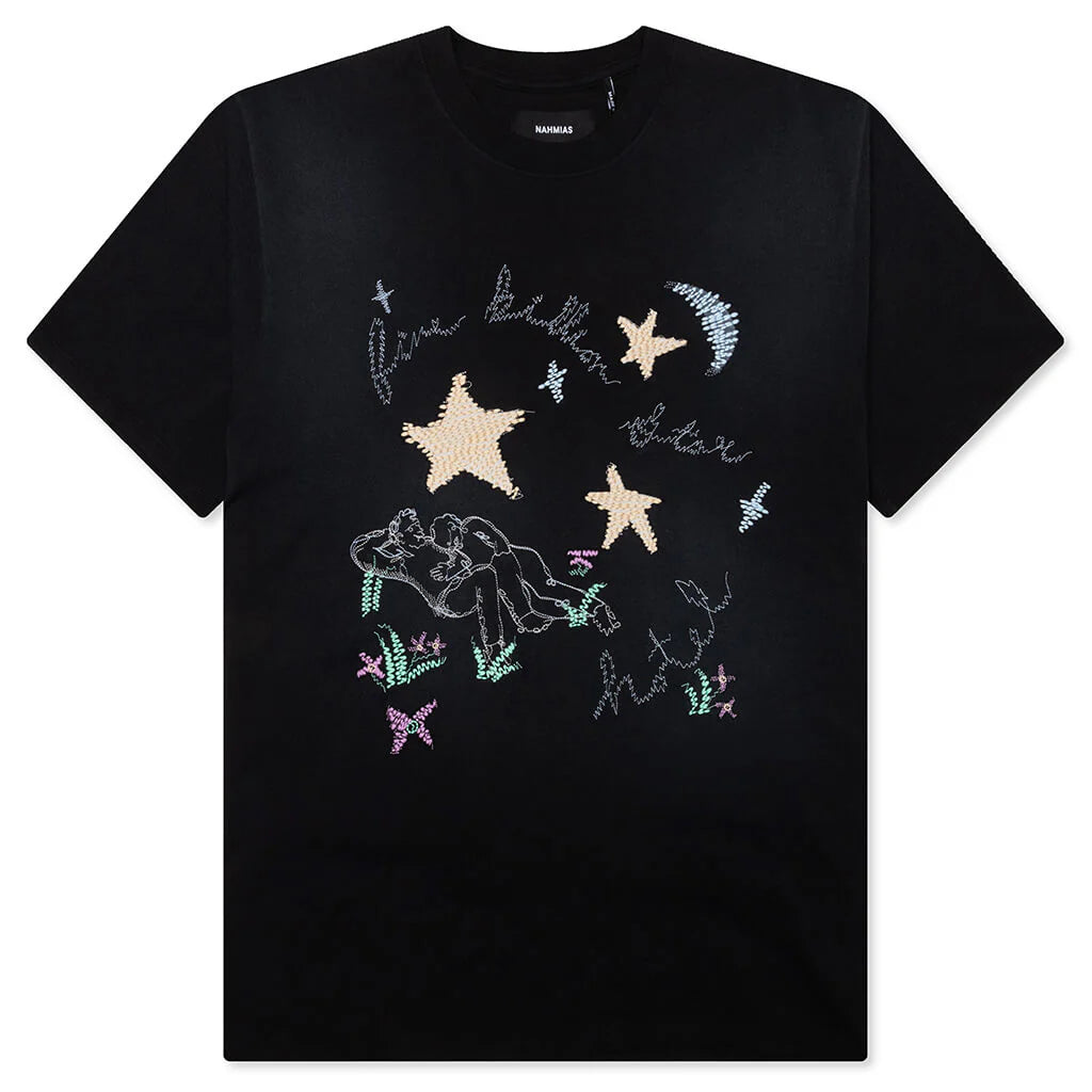 Billion Star T Shirt Worn Black