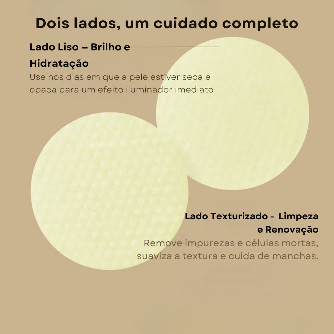 Discos Iluminadores com Vitamina C