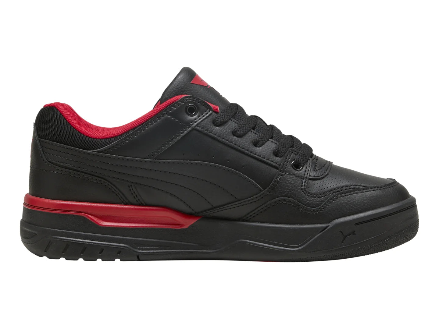 Tenis PUMA Rebound Retro Negro y Rojo para Hombre