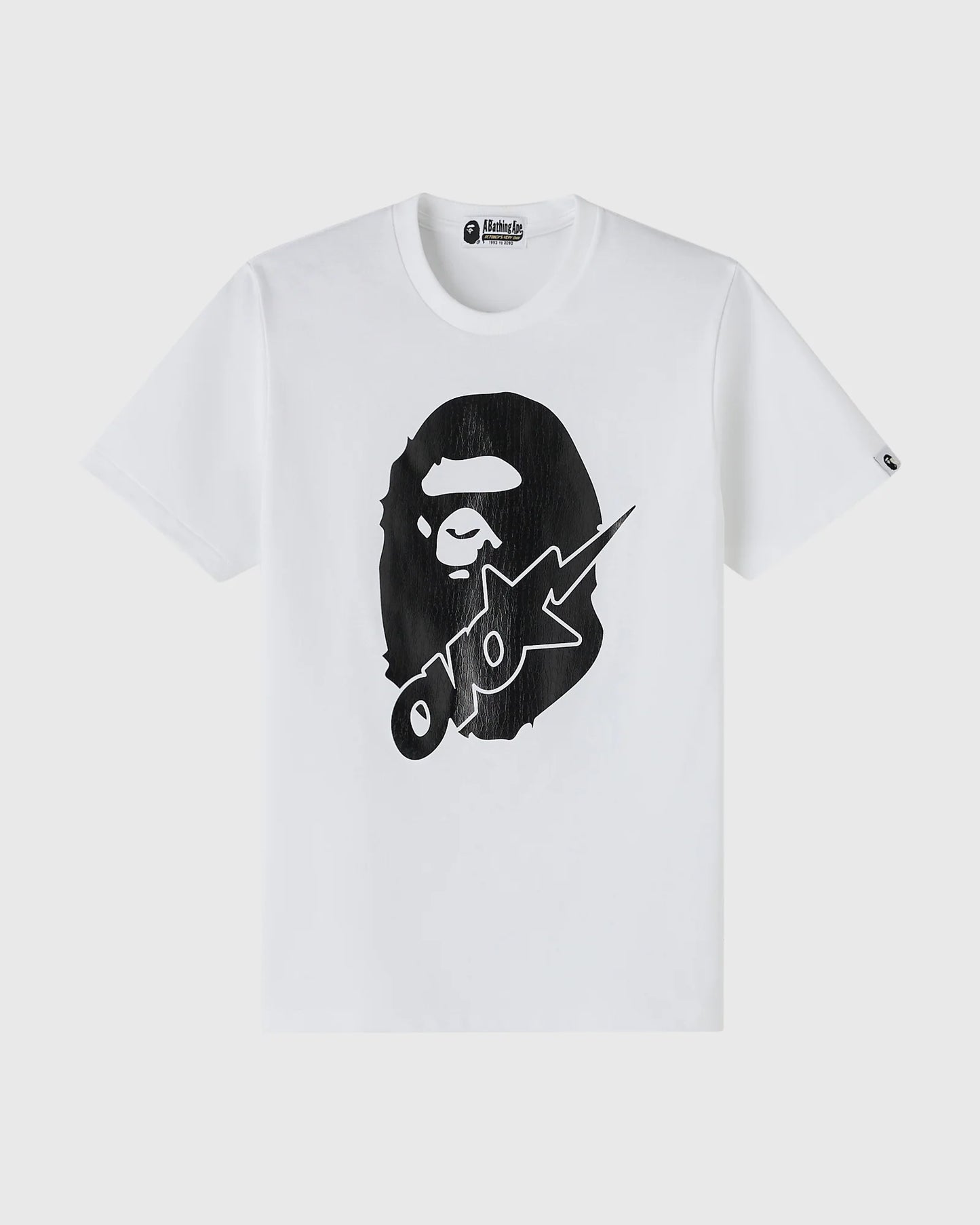 BAPE OVO Sta Crocodile Print Tee White