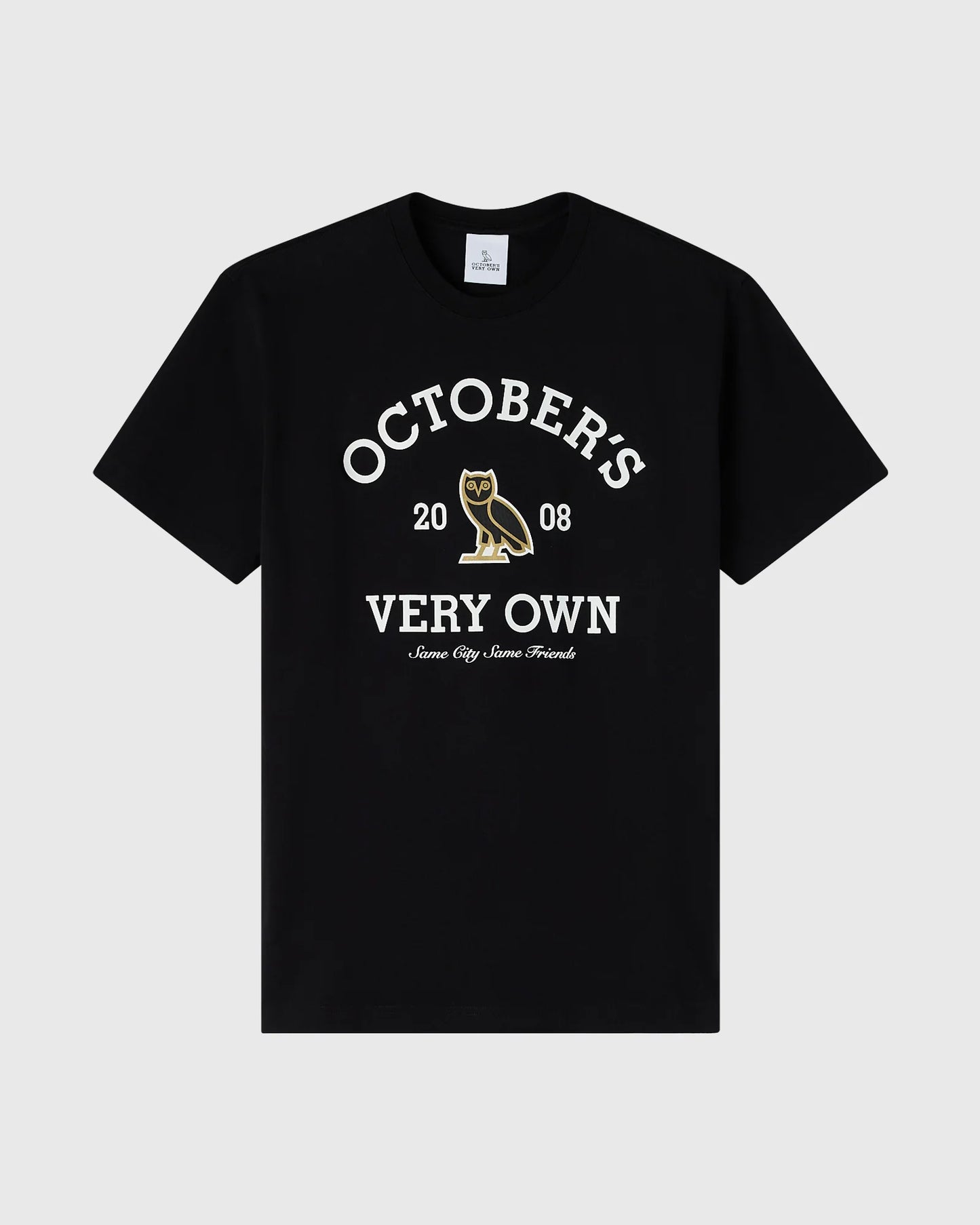 Collegiate Tee Black