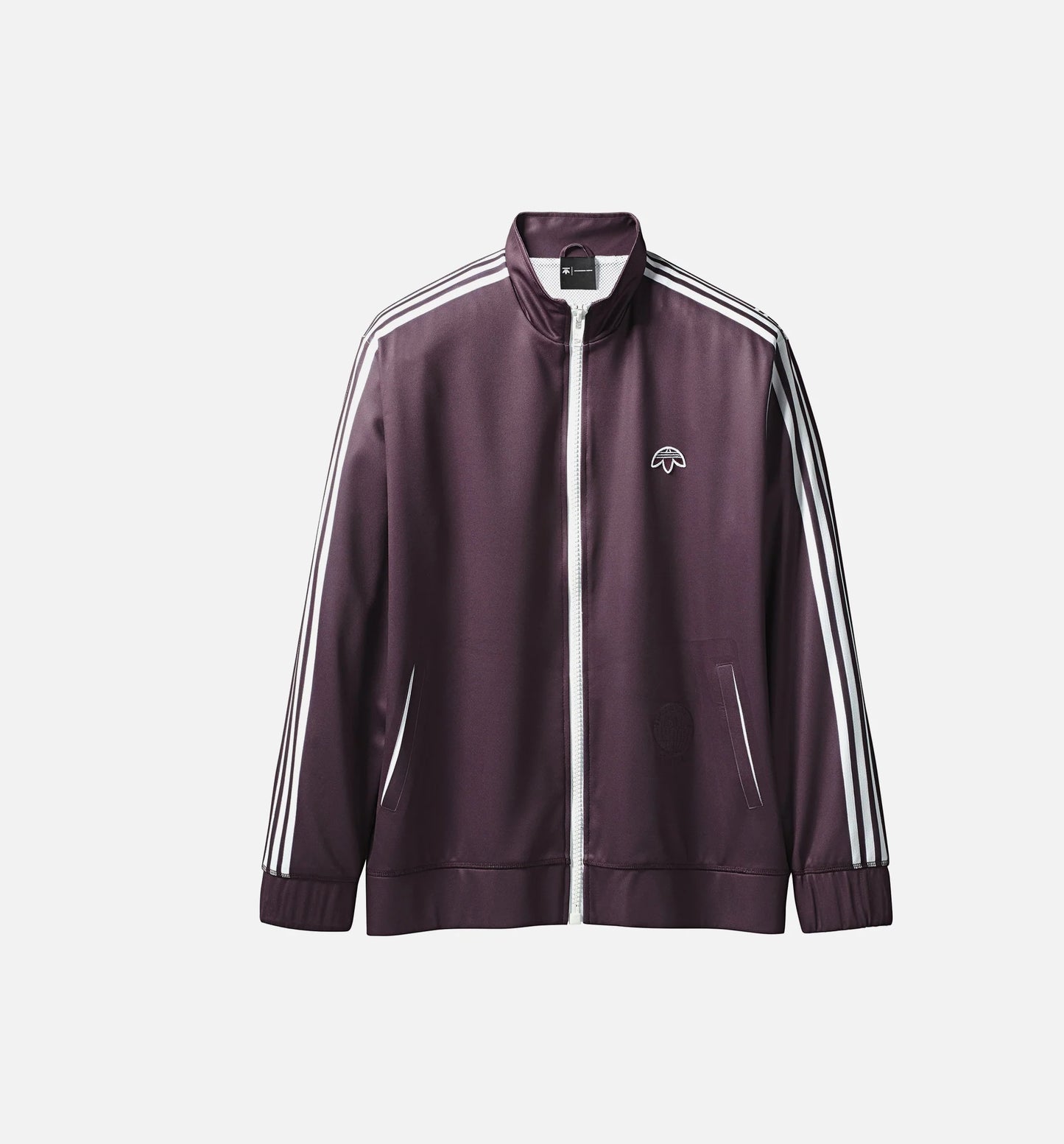adidas Originals by Alexander Wang Mens Track Jacket Burgundy White